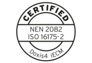 NEN 2082 en ISO 16175-2 certificatie voor Doxis4